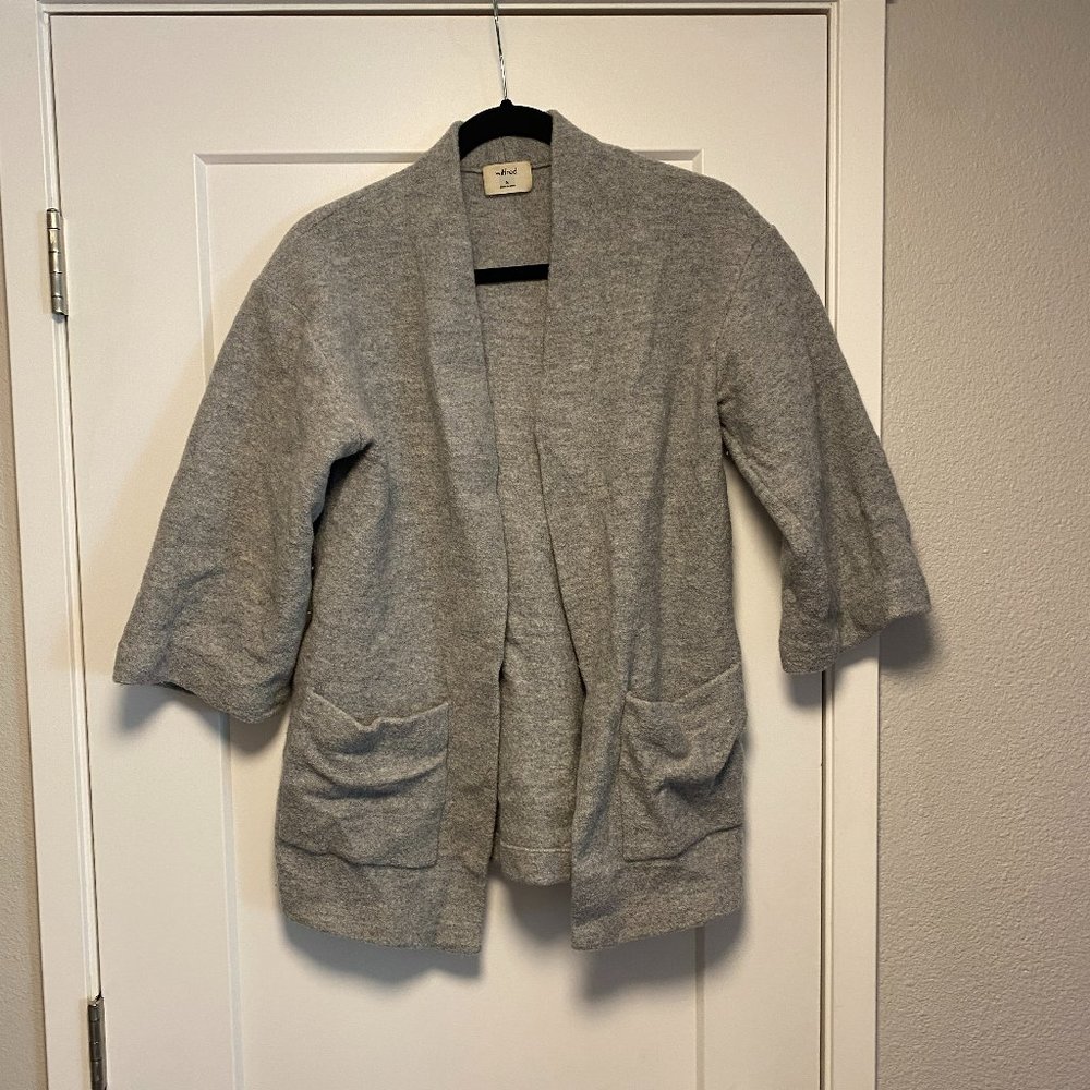 Wilfred Grey Coat